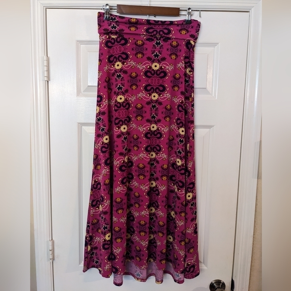 LULAROE Printed Maxi Skirt